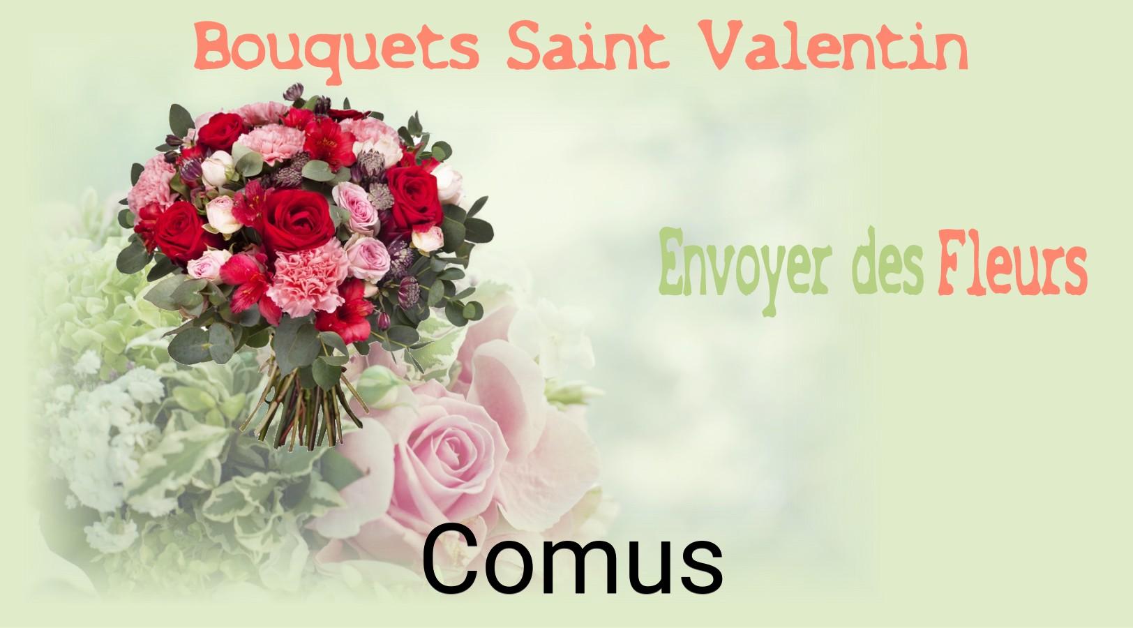 Roses de Saint-Valentin livrées à Comus